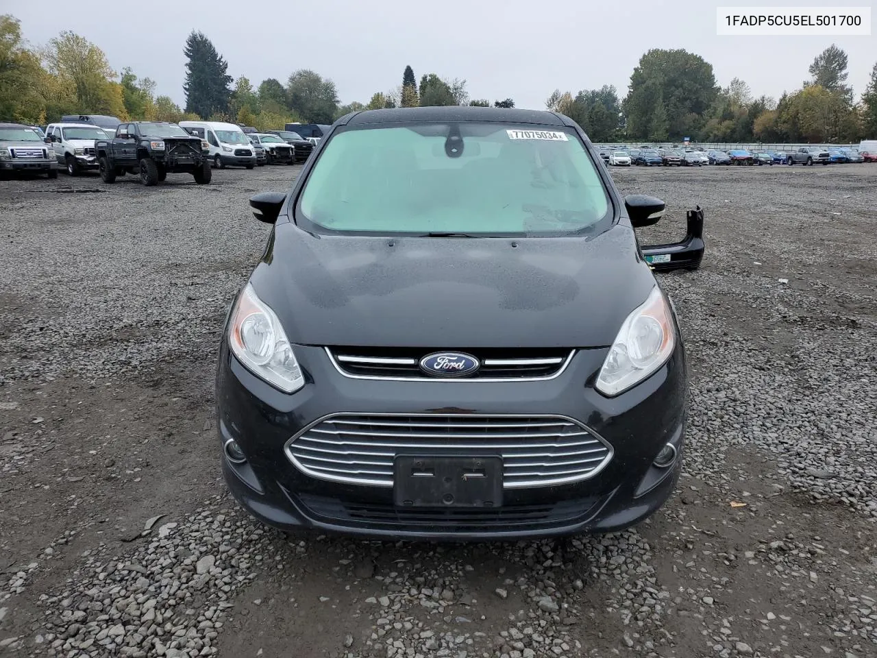 2014 Ford C-Max Premium VIN: 1FADP5CU5EL501700 Lot: 77075034