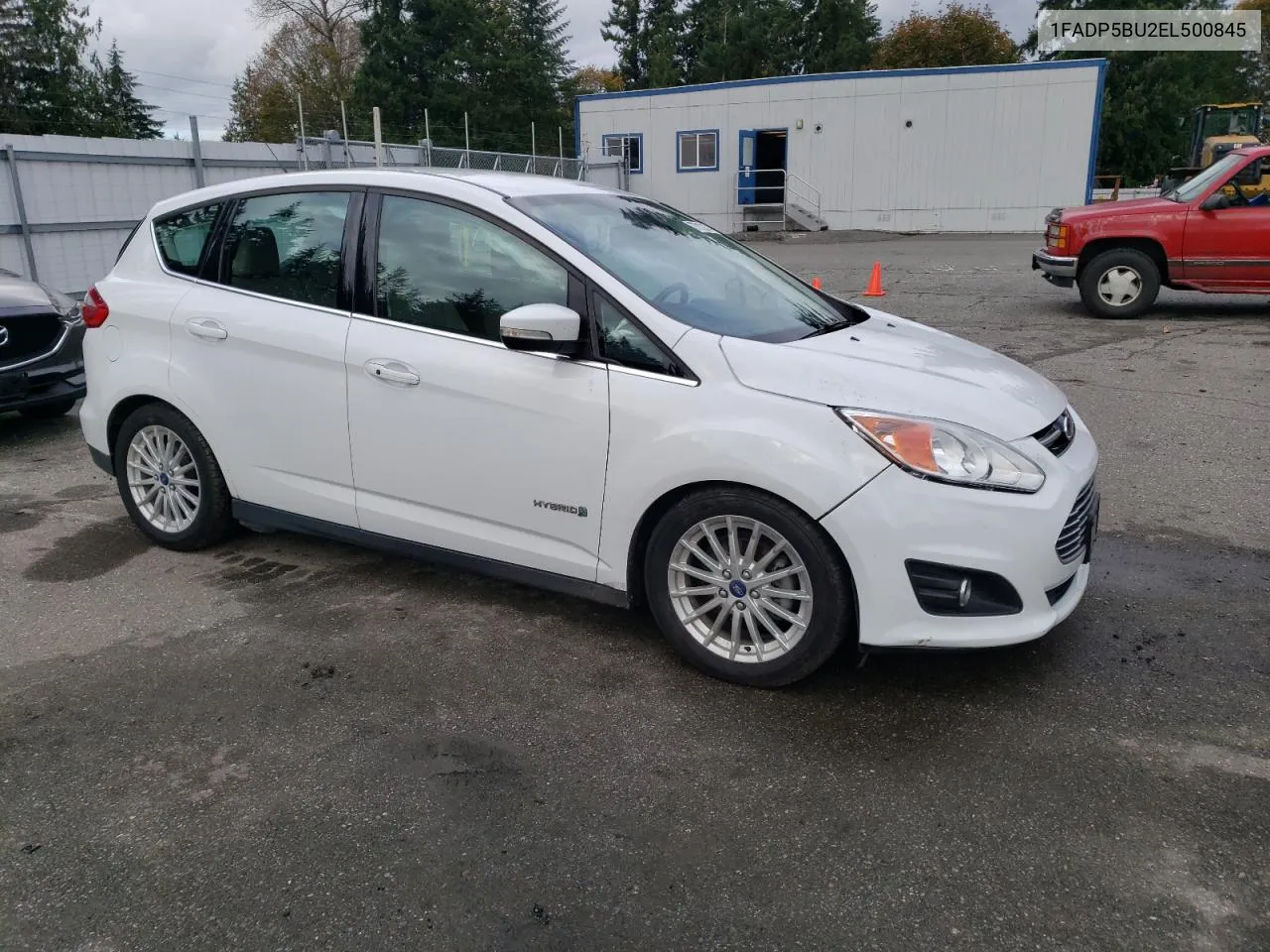 2014 Ford C-Max Sel VIN: 1FADP5BU2EL500845 Lot: 77212174