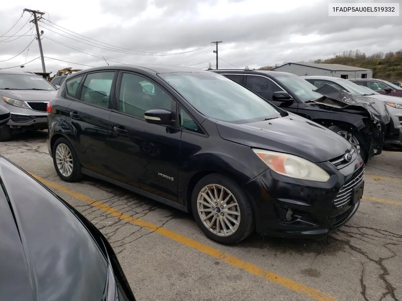 2014 Ford C-Max Se VIN: 1FADP5AU0EL519332 Lot: 78539304