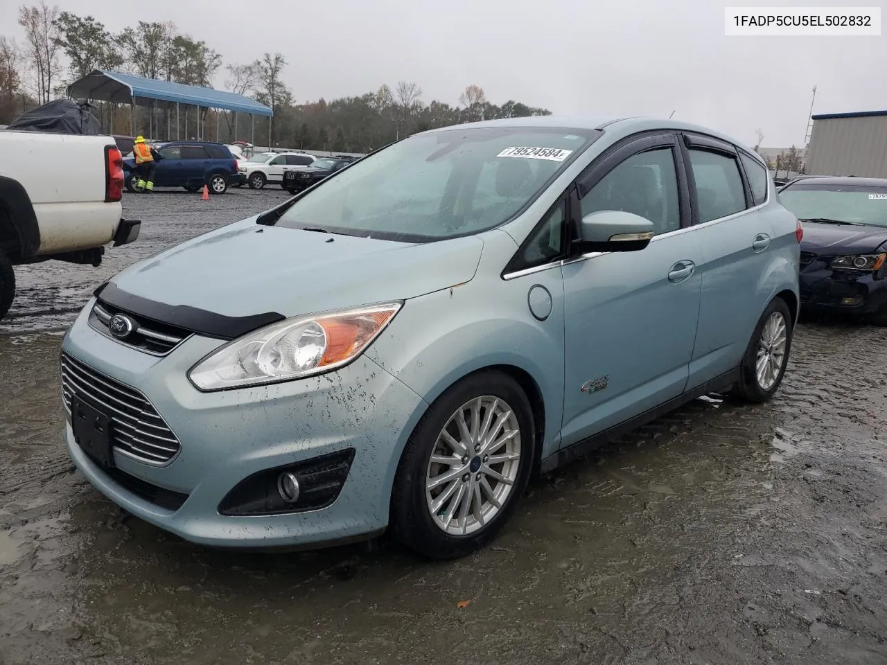 2014 Ford C-Max Premium VIN: 1FADP5CU5EL502832 Lot: 79524584