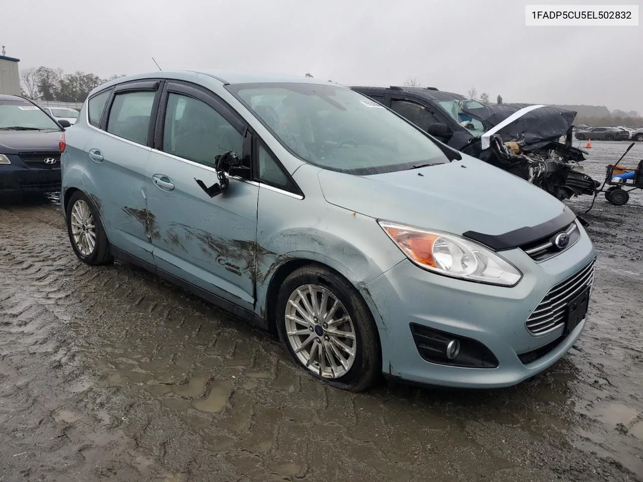 2014 Ford C-Max Premium VIN: 1FADP5CU5EL502832 Lot: 79524584