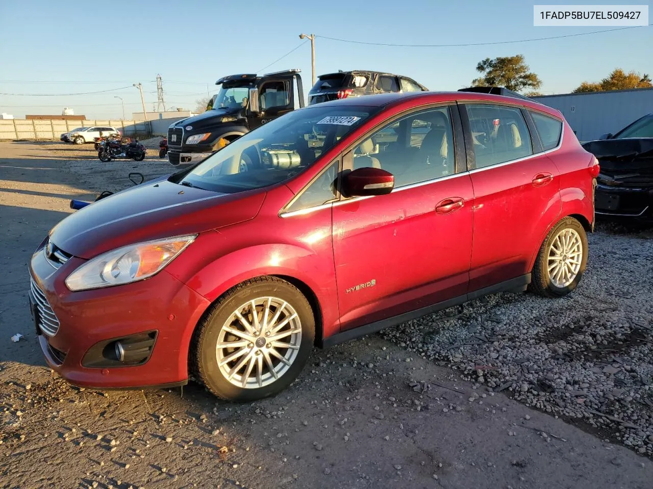 2014 Ford C-Max Sel VIN: 1FADP5BU7EL509427 Lot: 79991274