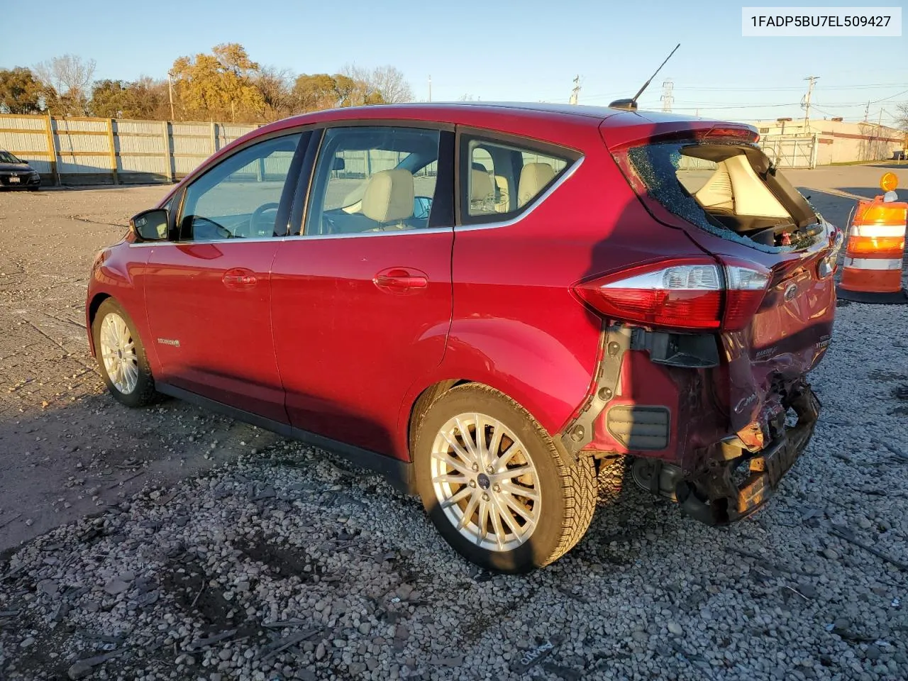 2014 Ford C-Max Sel VIN: 1FADP5BU7EL509427 Lot: 79991274