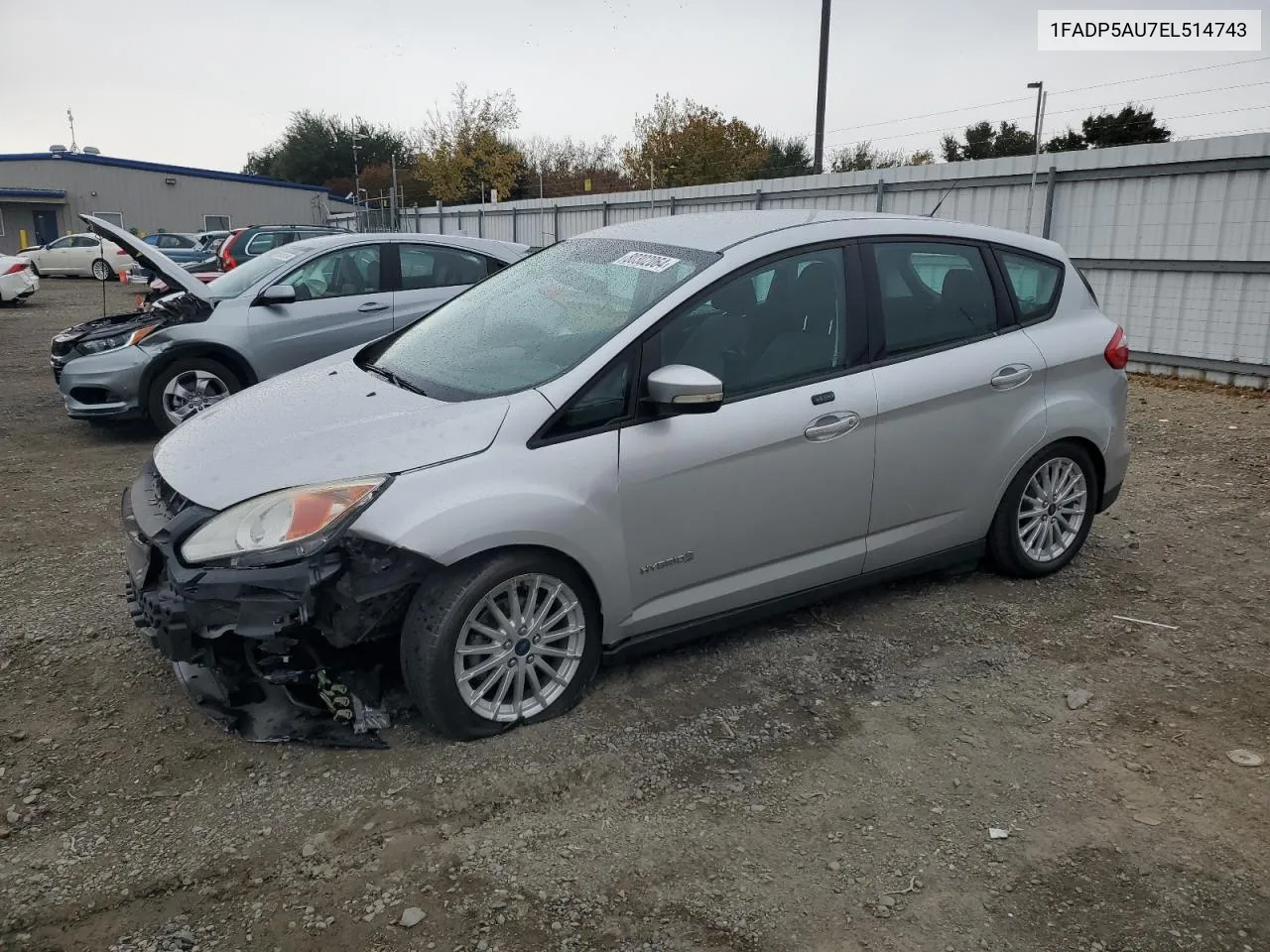 2014 Ford C-Max Se VIN: 1FADP5AU7EL514743 Lot: 80302064