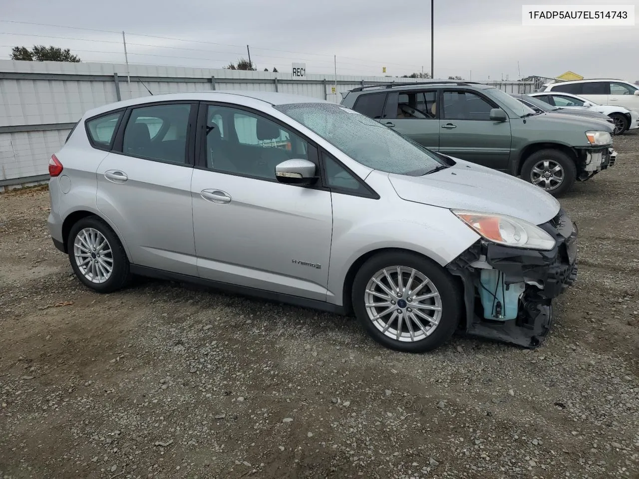 2014 Ford C-Max Se VIN: 1FADP5AU7EL514743 Lot: 80302064