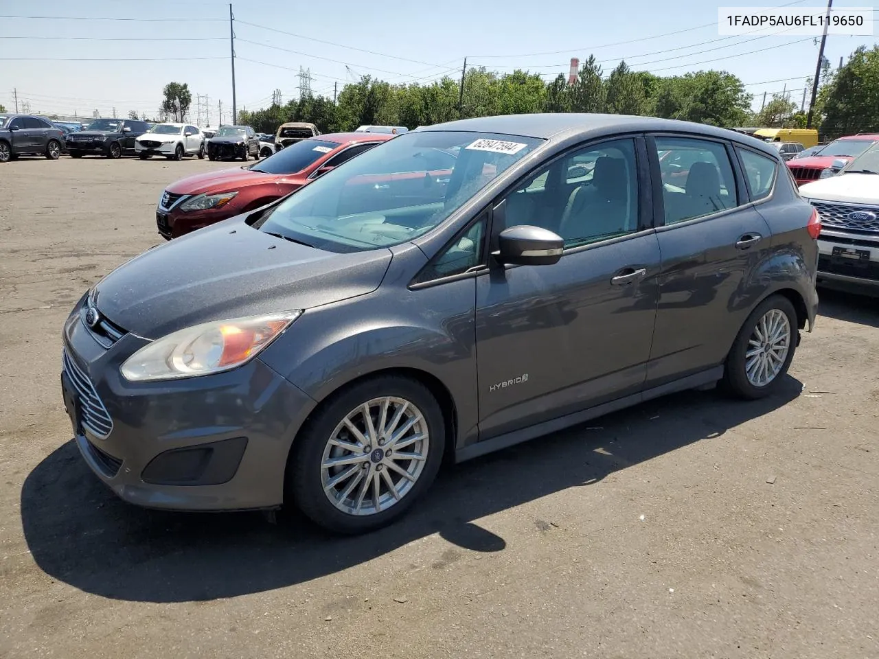 1FADP5AU6FL119650 2015 Ford C-Max Se