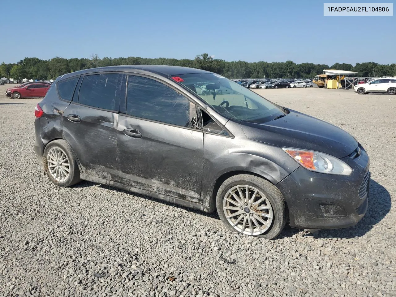 2015 Ford C-Max Se VIN: 1FADP5AU2FL104806 Lot: 69008984