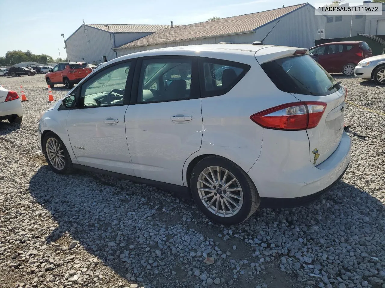 2015 Ford C-Max Se VIN: 1FADP5AU5FL119672 Lot: 71124784