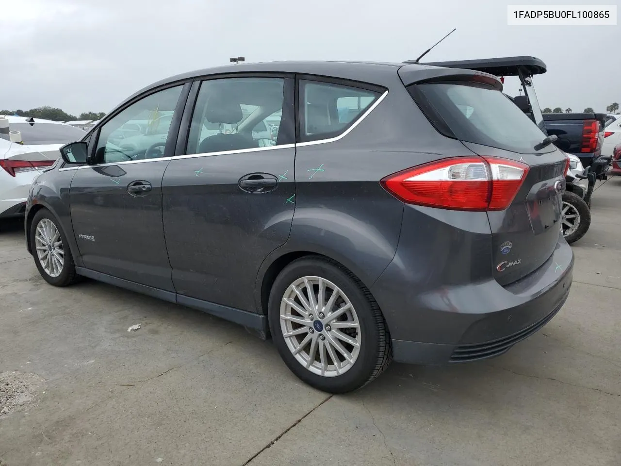 2015 Ford C-Max Sel VIN: 1FADP5BU0FL100865 Lot: 74505804