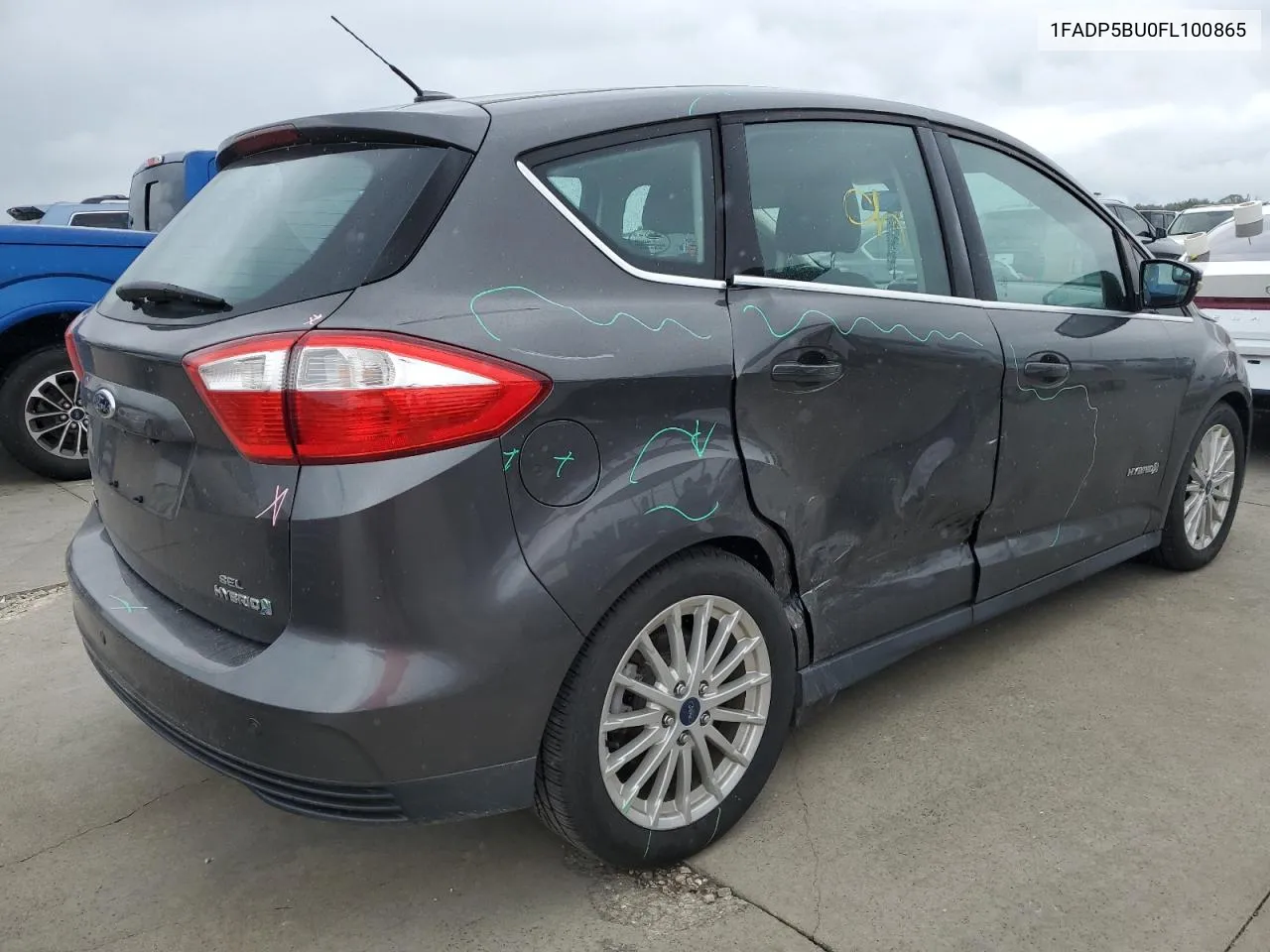 1FADP5BU0FL100865 2015 Ford C-Max Sel