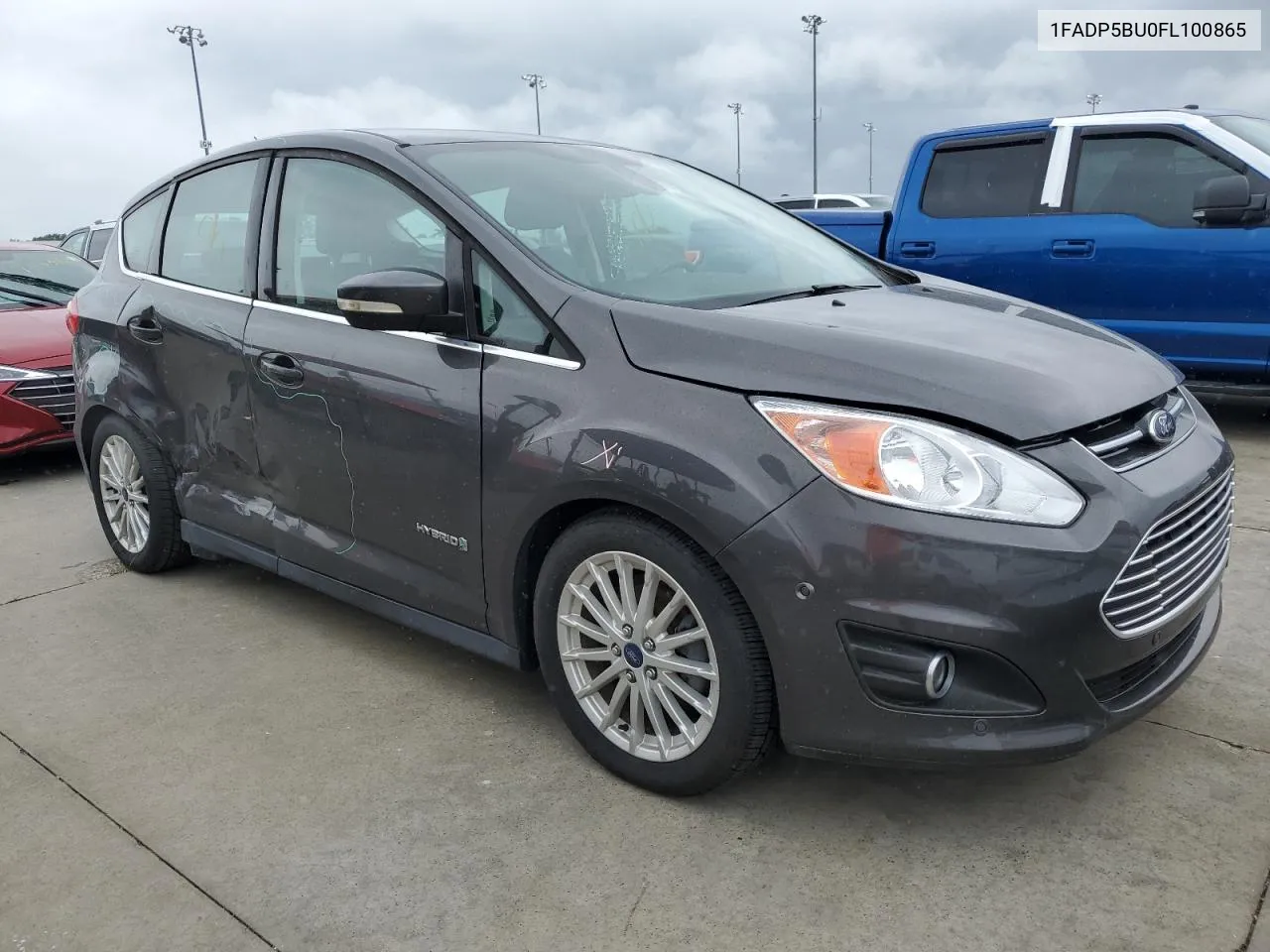 2015 Ford C-Max Sel VIN: 1FADP5BU0FL100865 Lot: 74505804