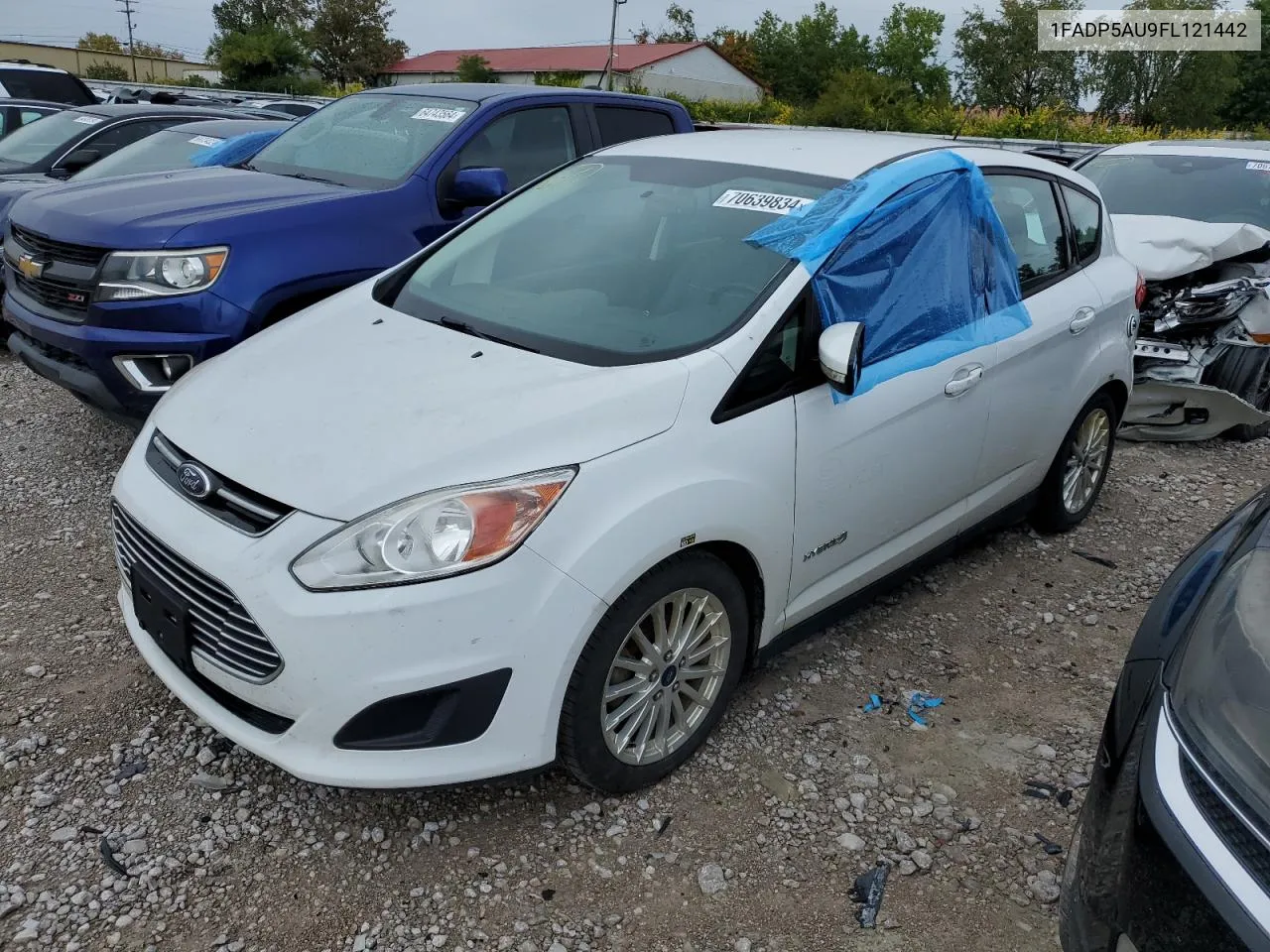 2015 Ford C-Max Se VIN: 1FADP5AU9FL121442 Lot: 74758574