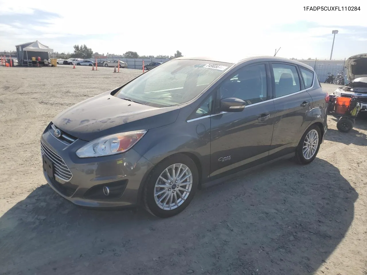 2015 Ford C-Max Premium Sel VIN: 1FADP5CUXFL110284 Lot: 74965644