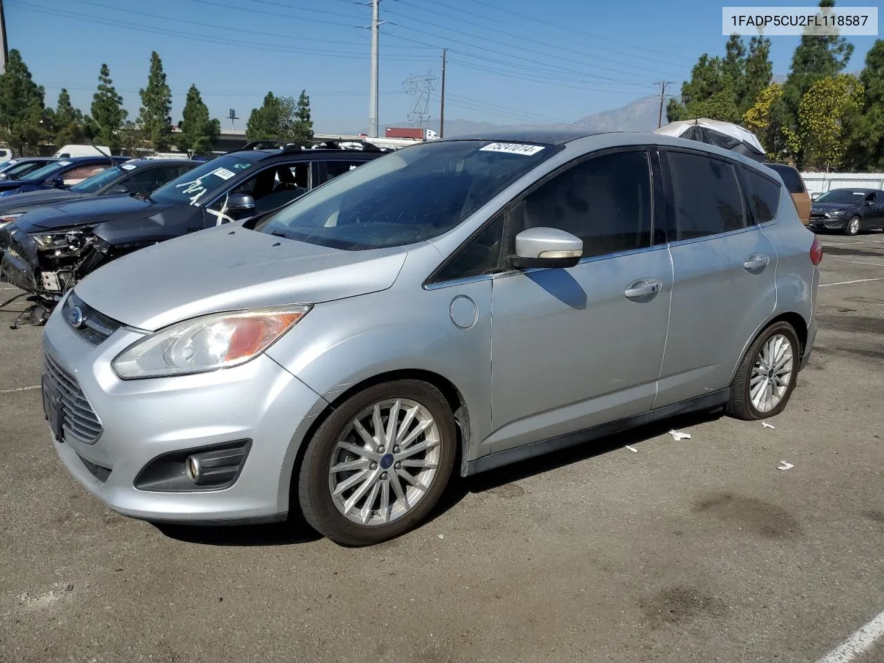 1FADP5CU2FL118587 2015 Ford C-Max Premium Sel