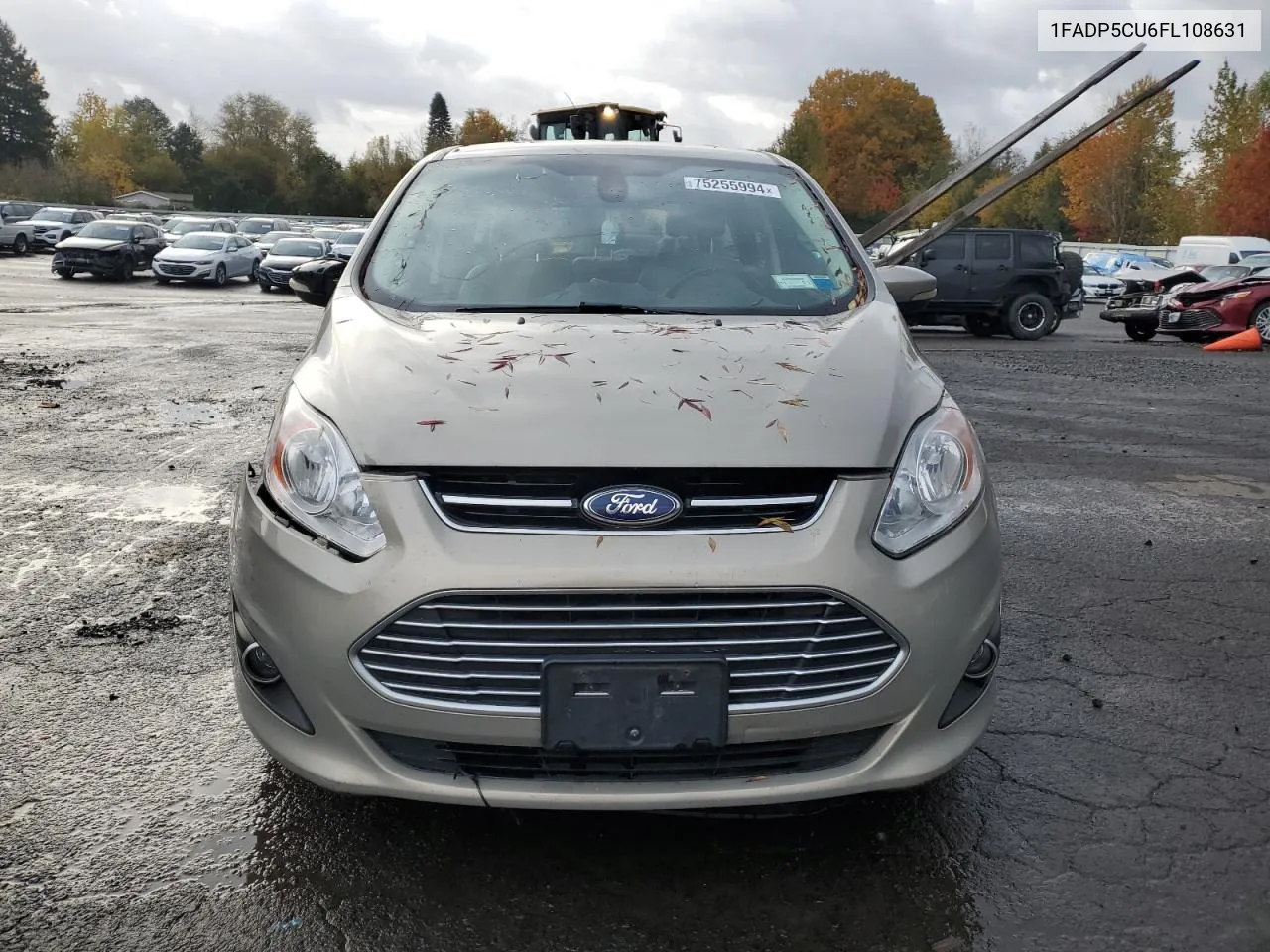 2015 Ford C-Max Premium Sel VIN: 1FADP5CU6FL108631 Lot: 75255994