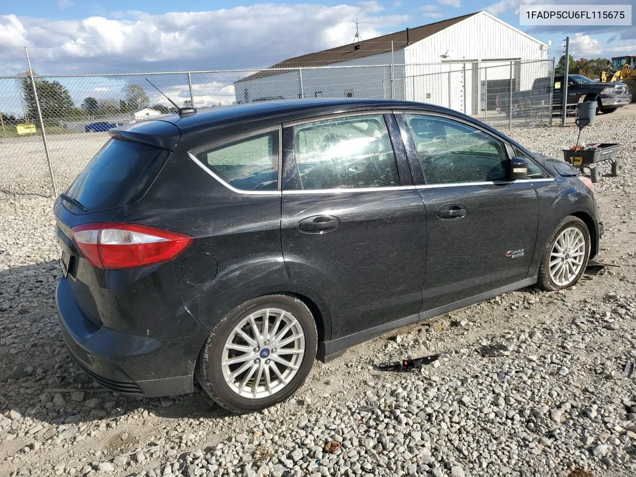 2015 Ford C-Max Premium Sel VIN: 1FADP5CU6FL115675 Lot: 75957514