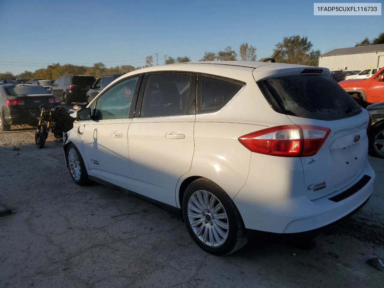 2015 Ford C-Max Premium Sel VIN: 1FADP5CUXFL116733 Lot: 75960434