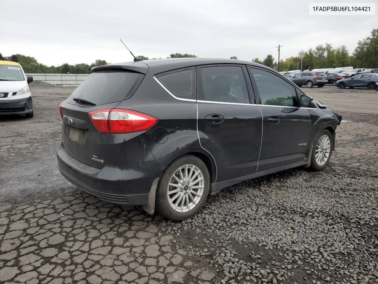 2015 Ford C-Max Sel VIN: 1FADP5BU6FL104421 Lot: 76930614