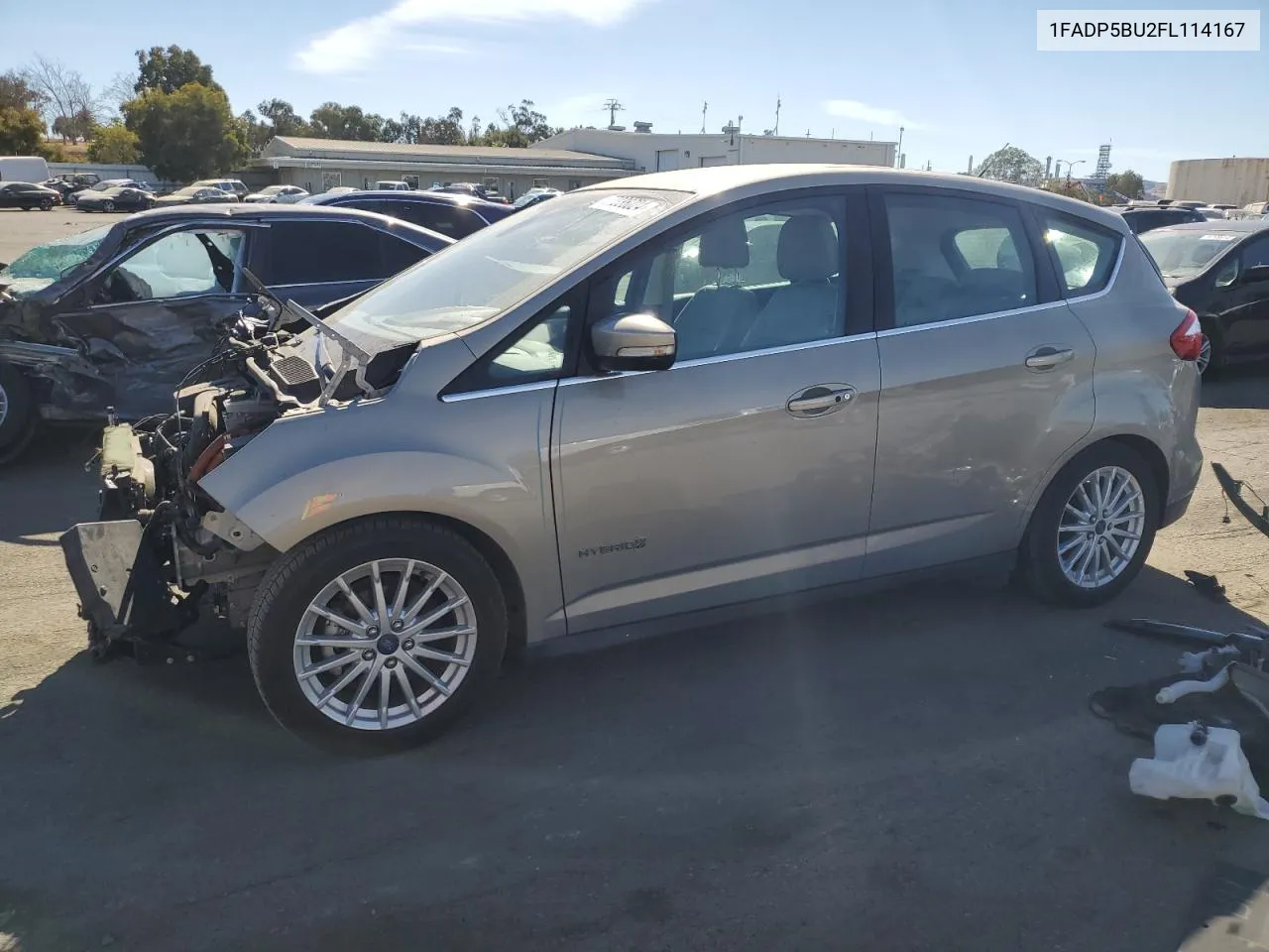 2015 Ford C-Max Sel VIN: 1FADP5BU2FL114167 Lot: 77038024