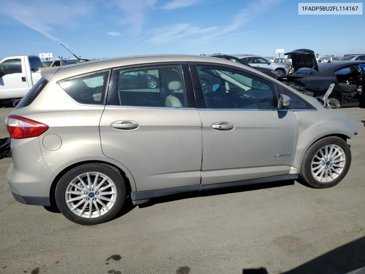 2015 Ford C-Max Sel VIN: 1FADP5BU2FL114167 Lot: 77038024