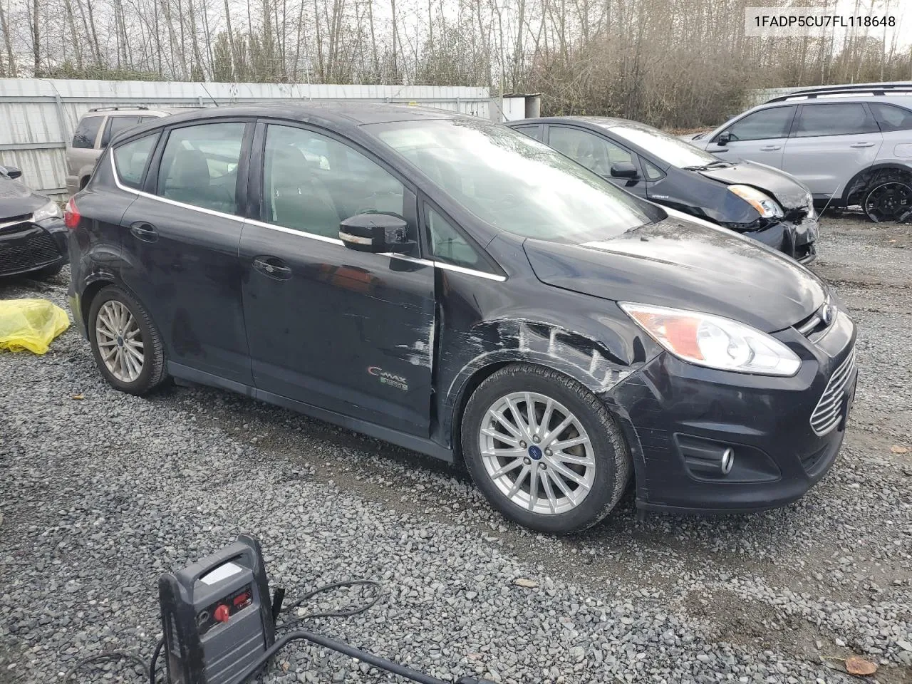 2015 Ford C-Max Premium Sel VIN: 1FADP5CU7FL118648 Lot: 77226484