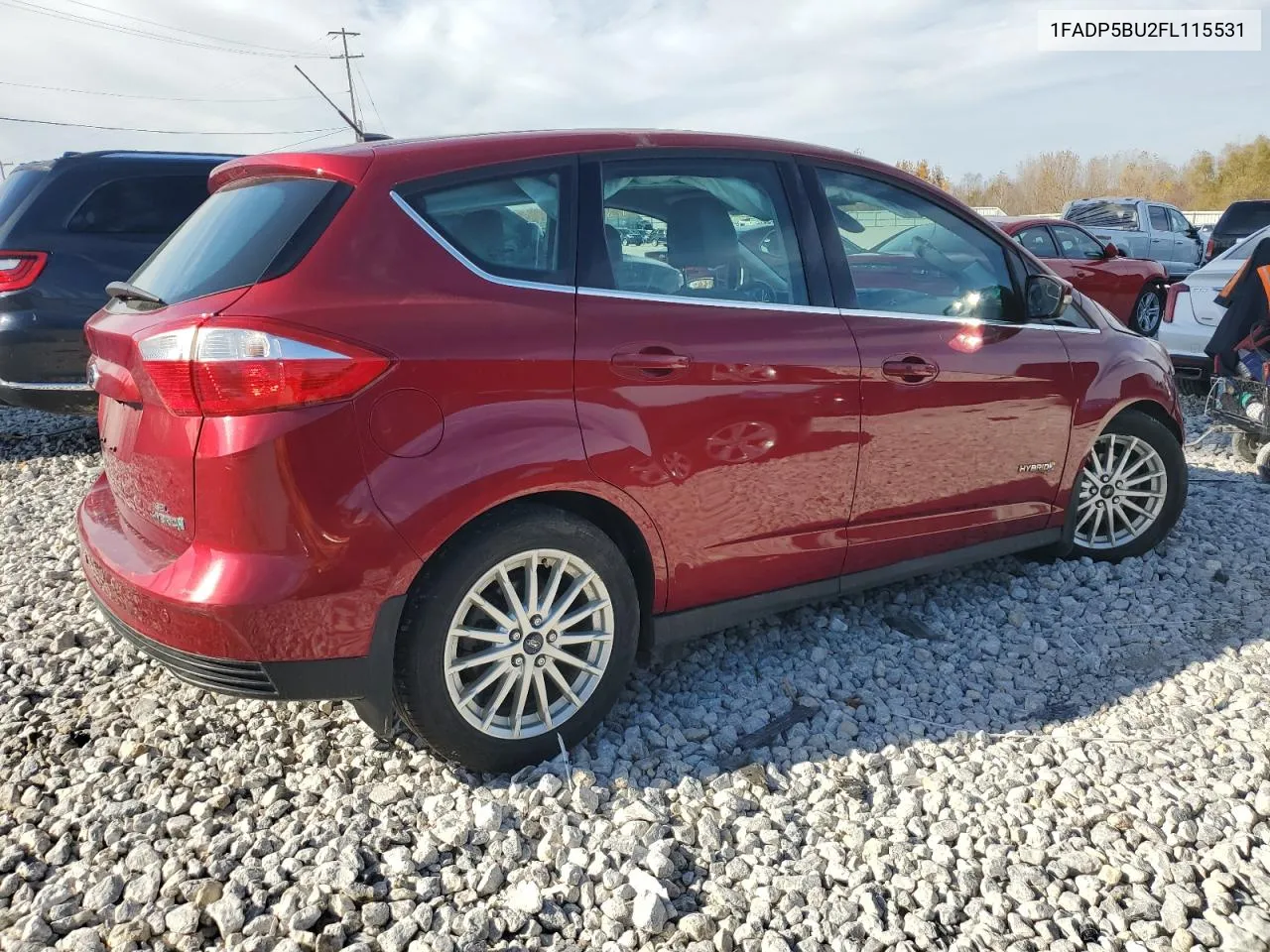 2015 Ford C-Max Sel VIN: 1FADP5BU2FL115531 Lot: 77545574