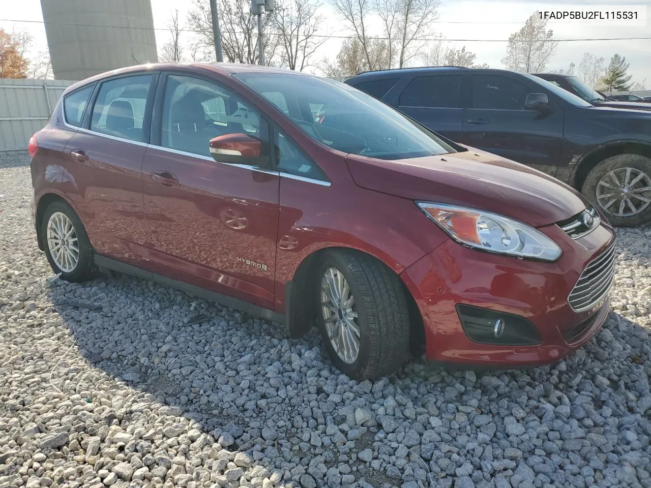 2015 Ford C-Max Sel VIN: 1FADP5BU2FL115531 Lot: 77545574