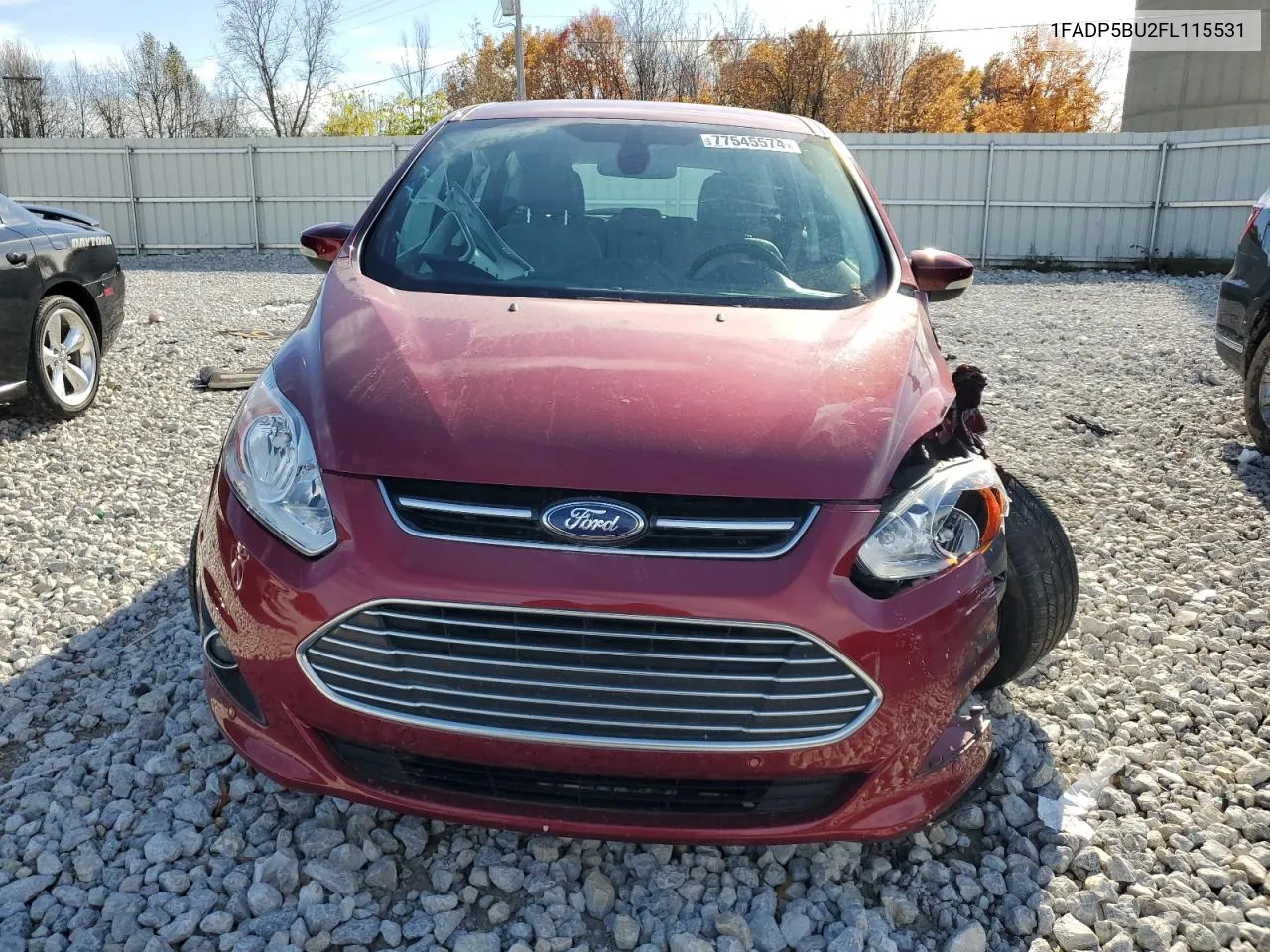 2015 Ford C-Max Sel VIN: 1FADP5BU2FL115531 Lot: 77545574