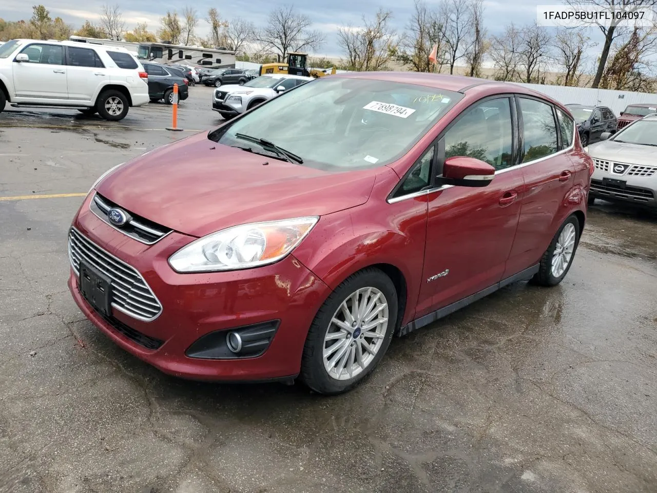 2015 Ford C-Max Sel VIN: 1FADP5BU1FL104097 Lot: 77898794