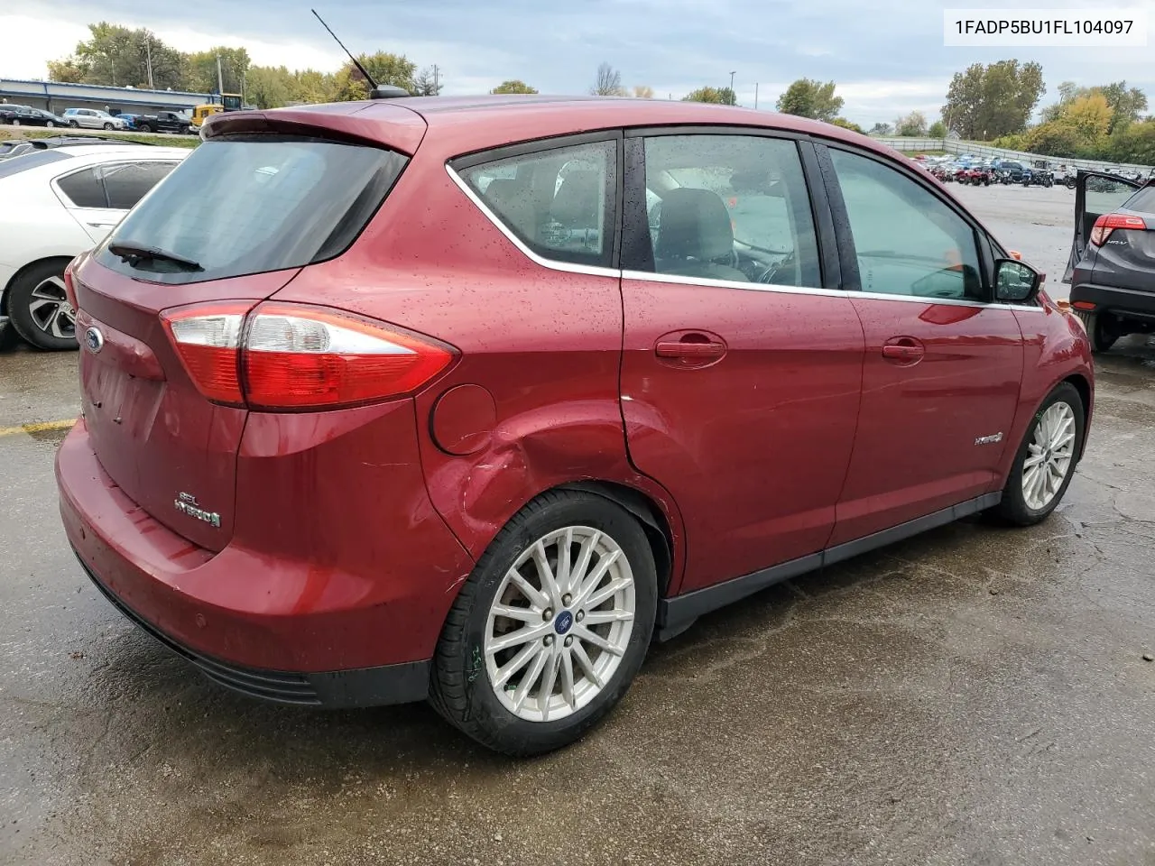 2015 Ford C-Max Sel VIN: 1FADP5BU1FL104097 Lot: 77898794