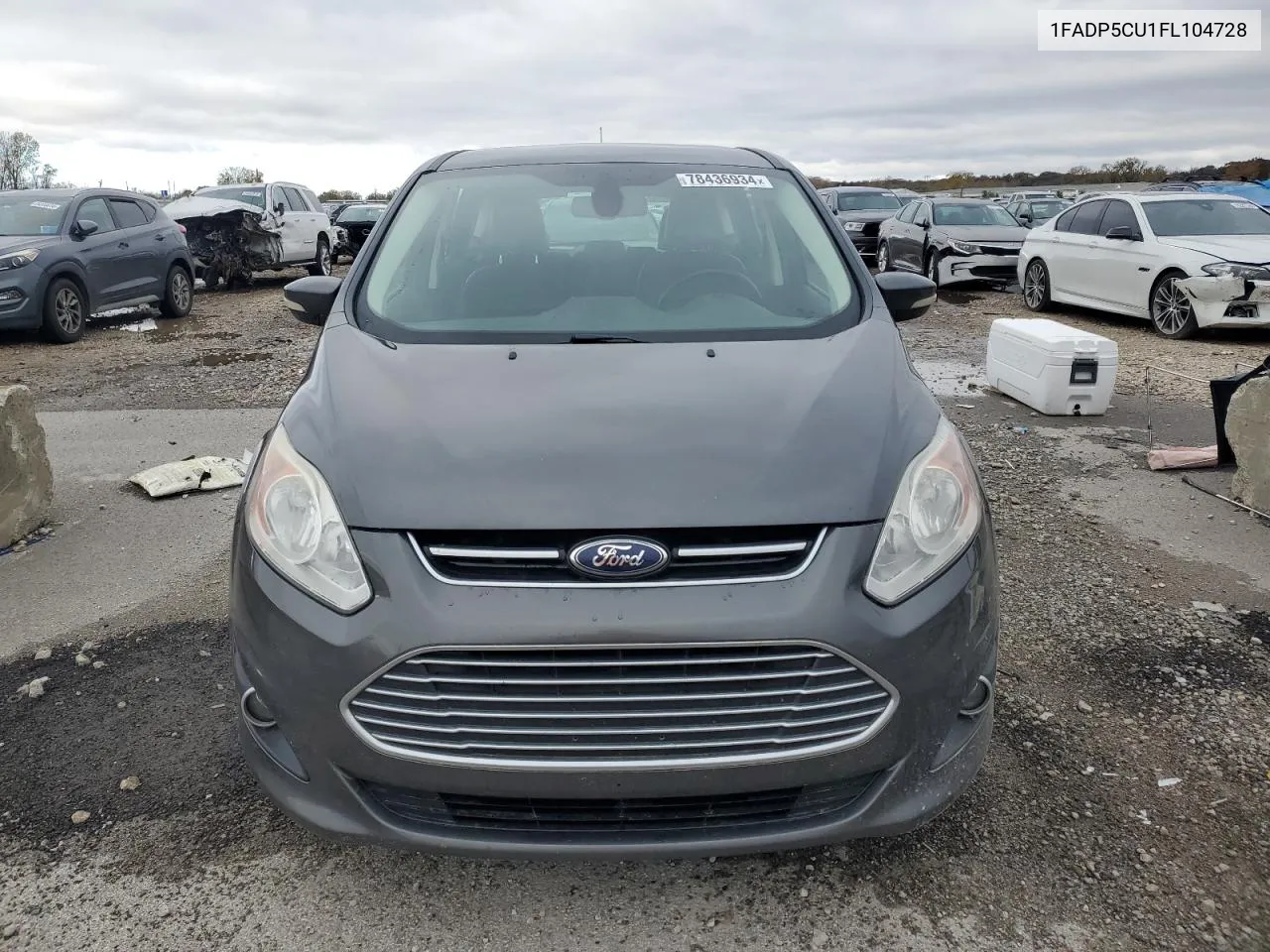 2015 Ford C-Max Premium Sel VIN: 1FADP5CU1FL104728 Lot: 78436934