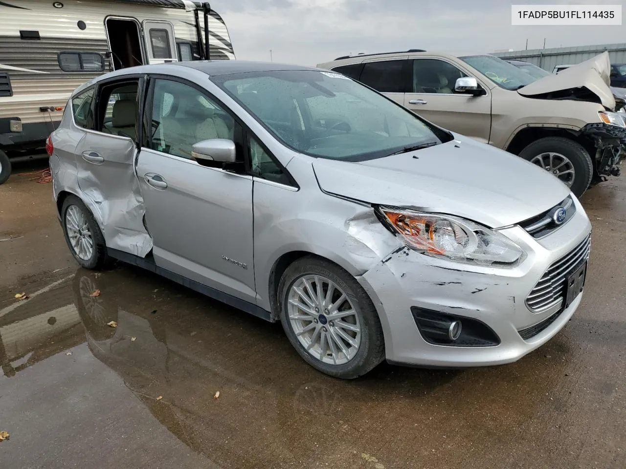 2015 Ford C-Max Sel VIN: 1FADP5BU1FL114435 Lot: 78476384