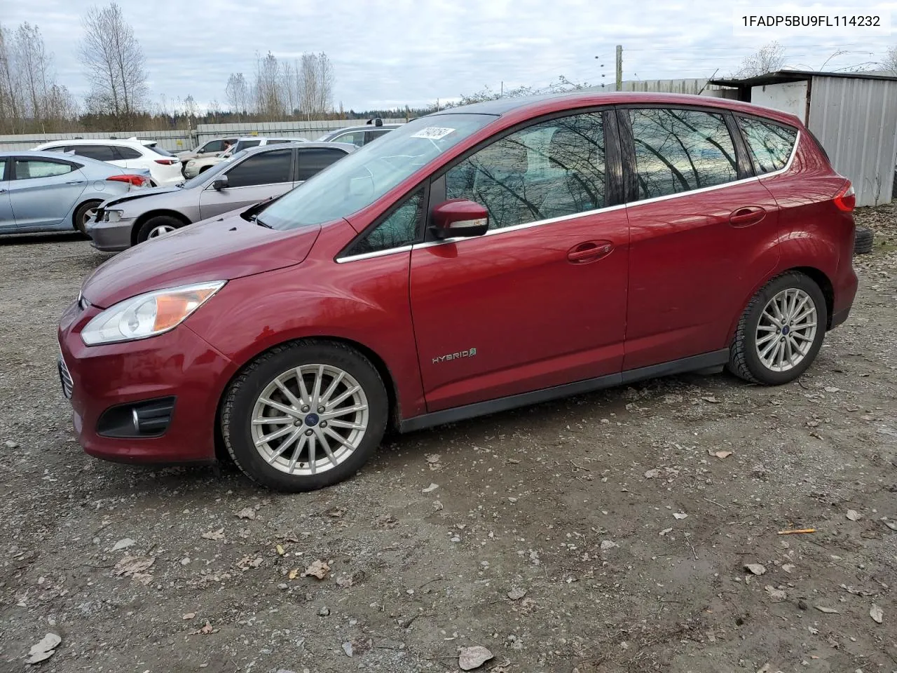 2015 Ford C-Max Sel VIN: 1FADP5BU9FL114232 Lot: 78948154