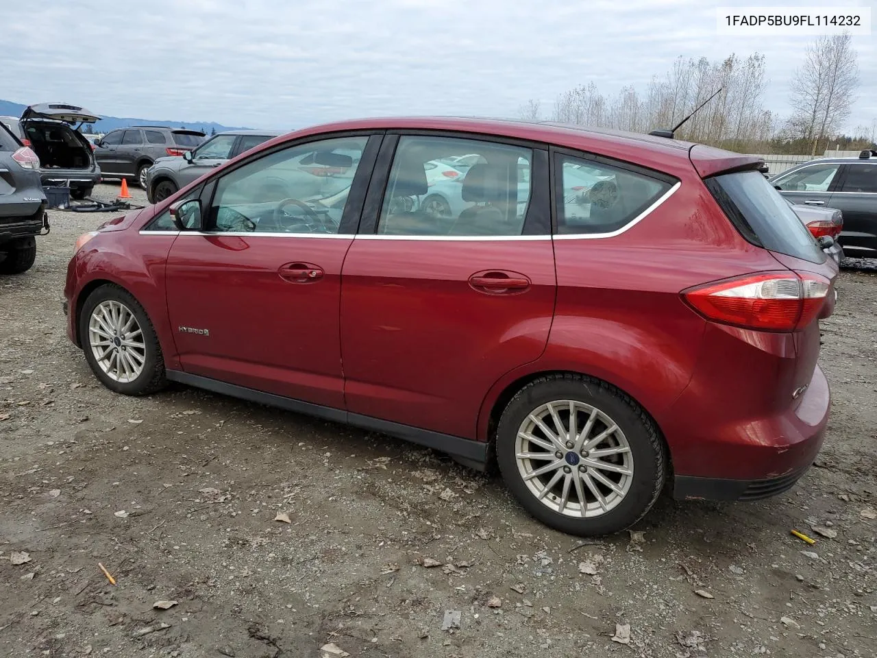 2015 Ford C-Max Sel VIN: 1FADP5BU9FL114232 Lot: 78948154