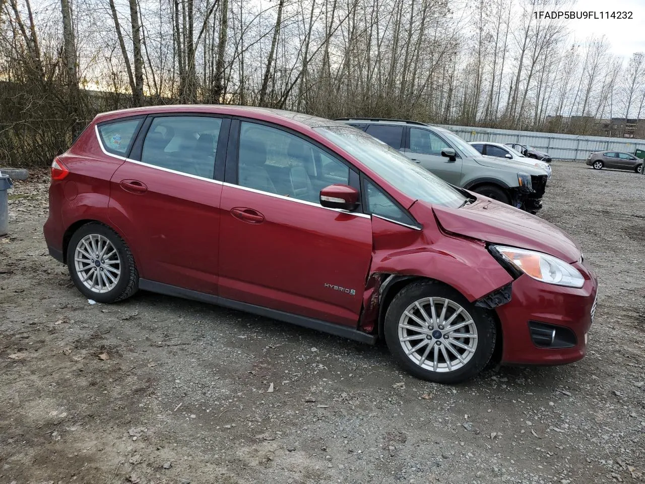 2015 Ford C-Max Sel VIN: 1FADP5BU9FL114232 Lot: 78948154