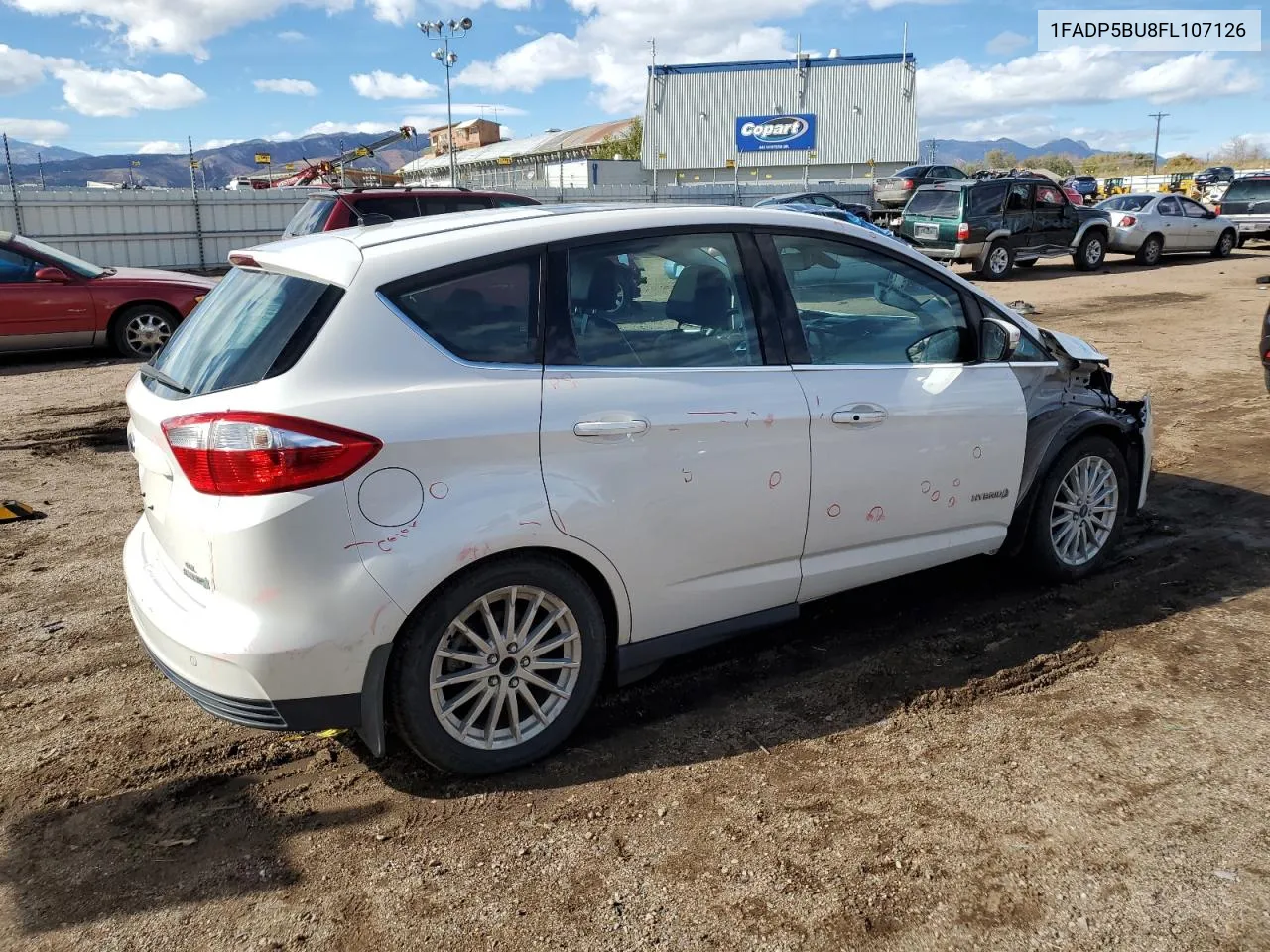 2015 Ford C-Max Sel VIN: 1FADP5BU8FL107126 Lot: 78949764