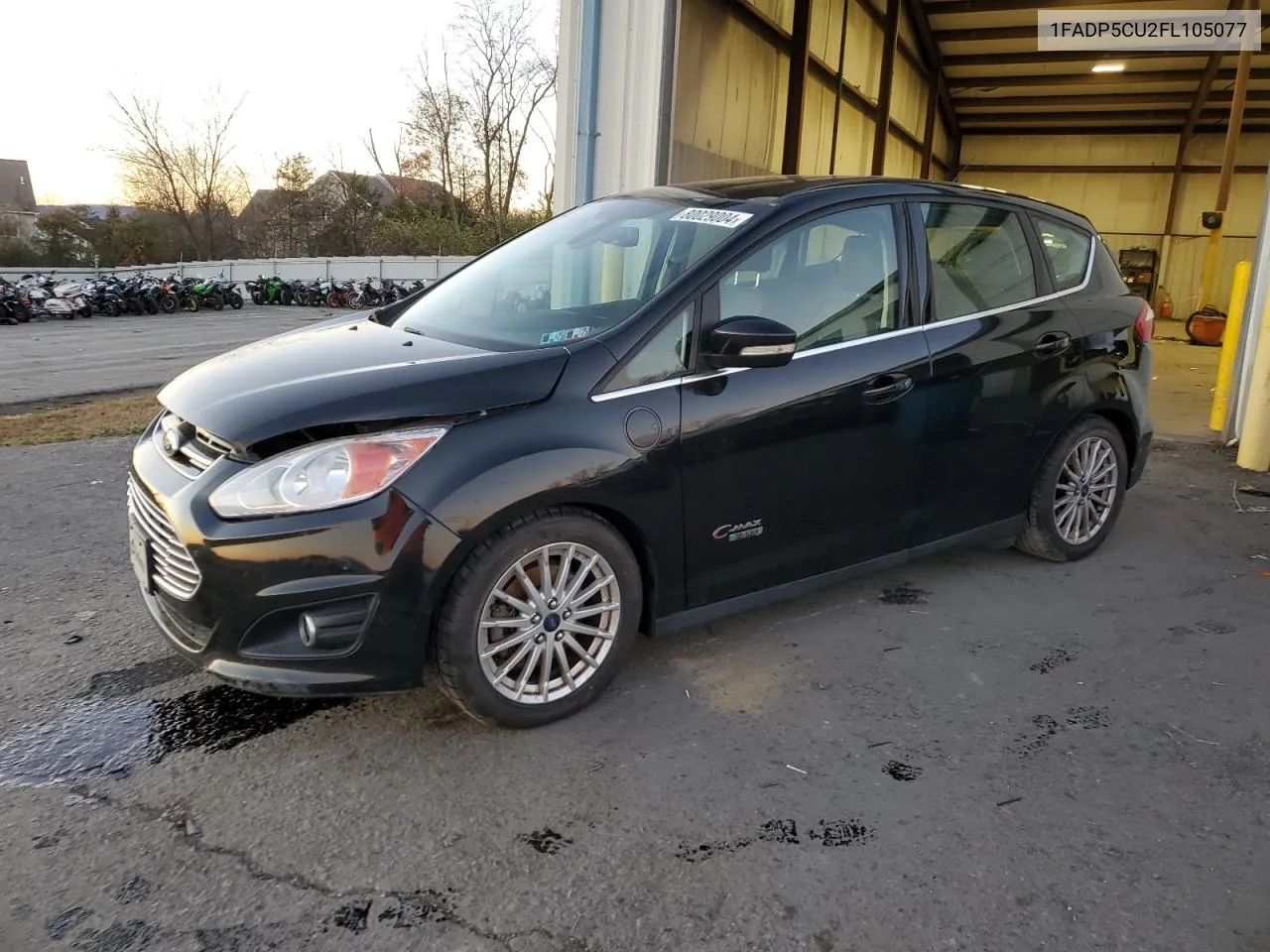 2015 Ford C-Max Premium Sel VIN: 1FADP5CU2FL105077 Lot: 80029004