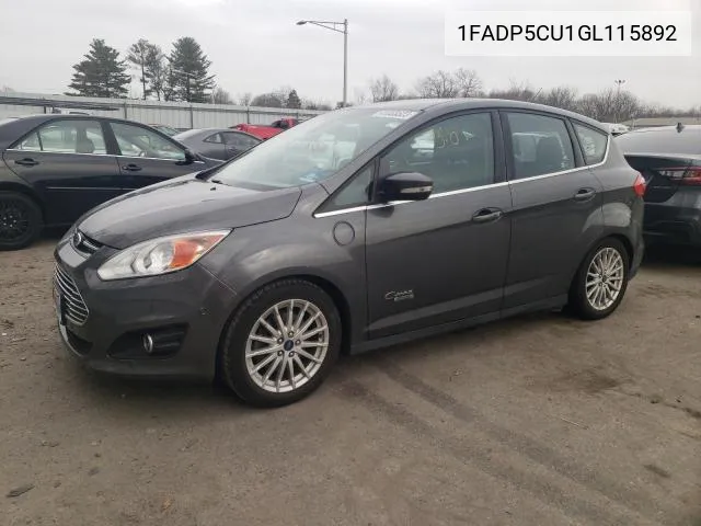 1FADP5CU1GL115892 2016 Ford C-Max Premium Sel