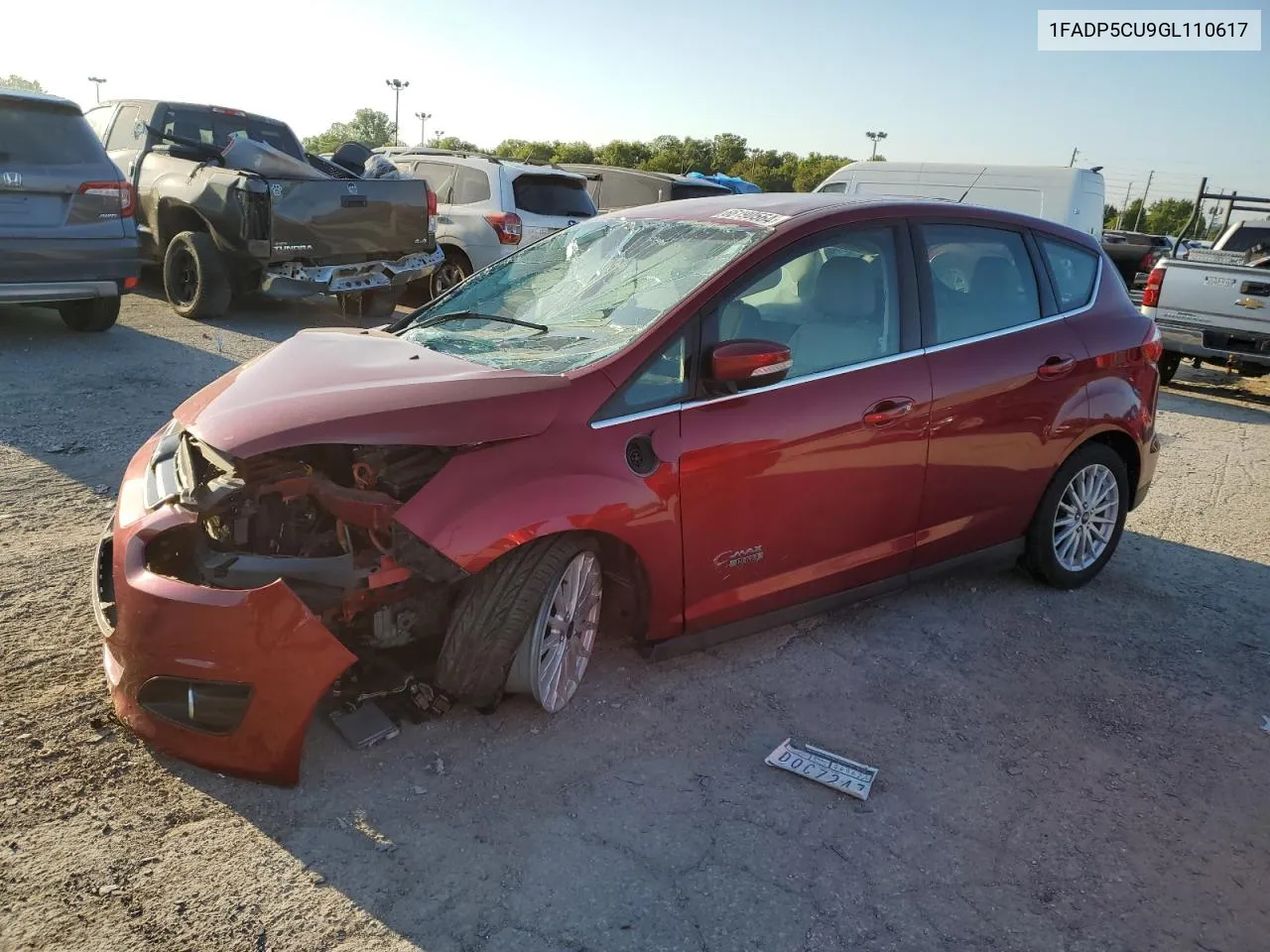 2016 Ford C-Max Premium Sel VIN: 1FADP5CU9GL110617 Lot: 66190564