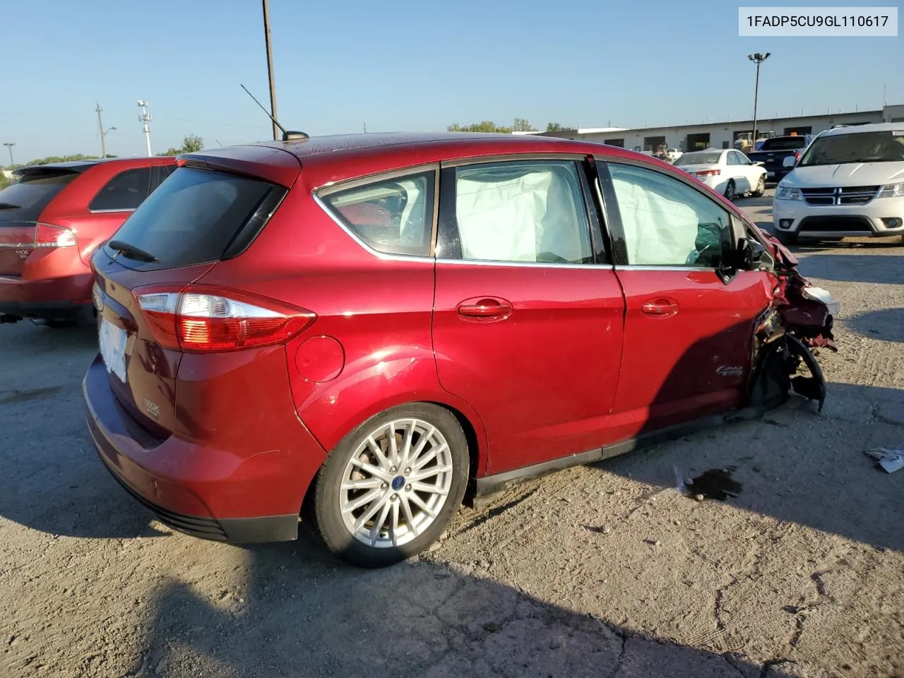 2016 Ford C-Max Premium Sel VIN: 1FADP5CU9GL110617 Lot: 66190564