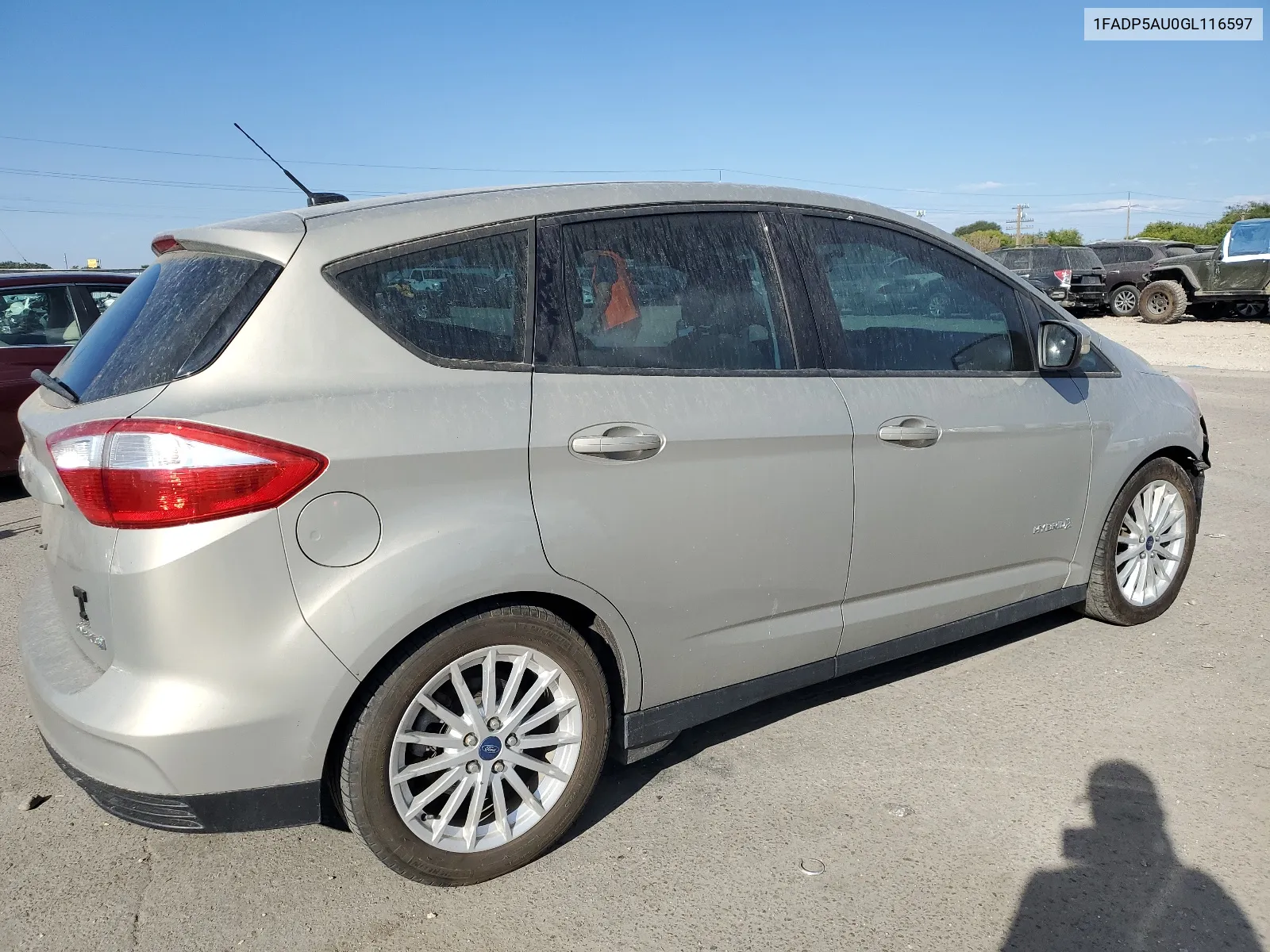 1FADP5AU0GL116597 2016 Ford C-Max Se