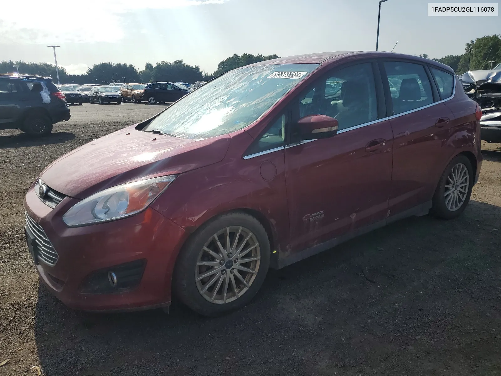 1FADP5CU2GL116078 2016 Ford C-Max Premium Sel