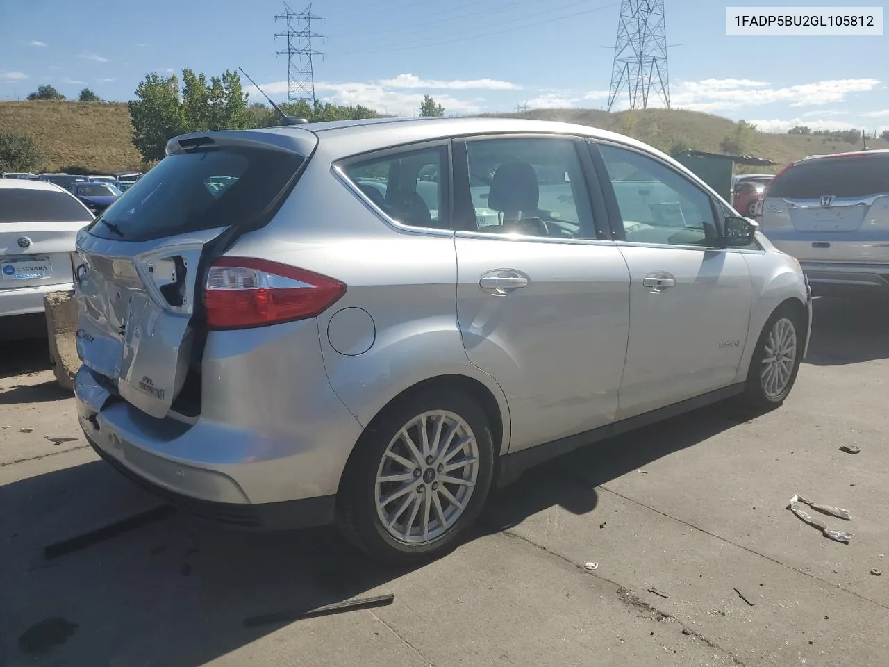 2016 Ford C-Max Sel VIN: 1FADP5BU2GL105812 Lot: 73199034