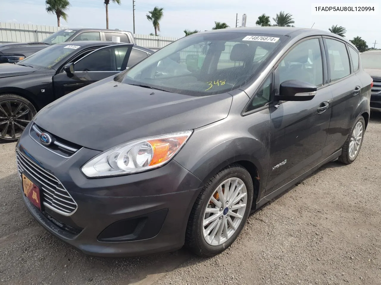 2016 Ford C-Max Se VIN: 1FADP5AU8GL120994 Lot: 74876874