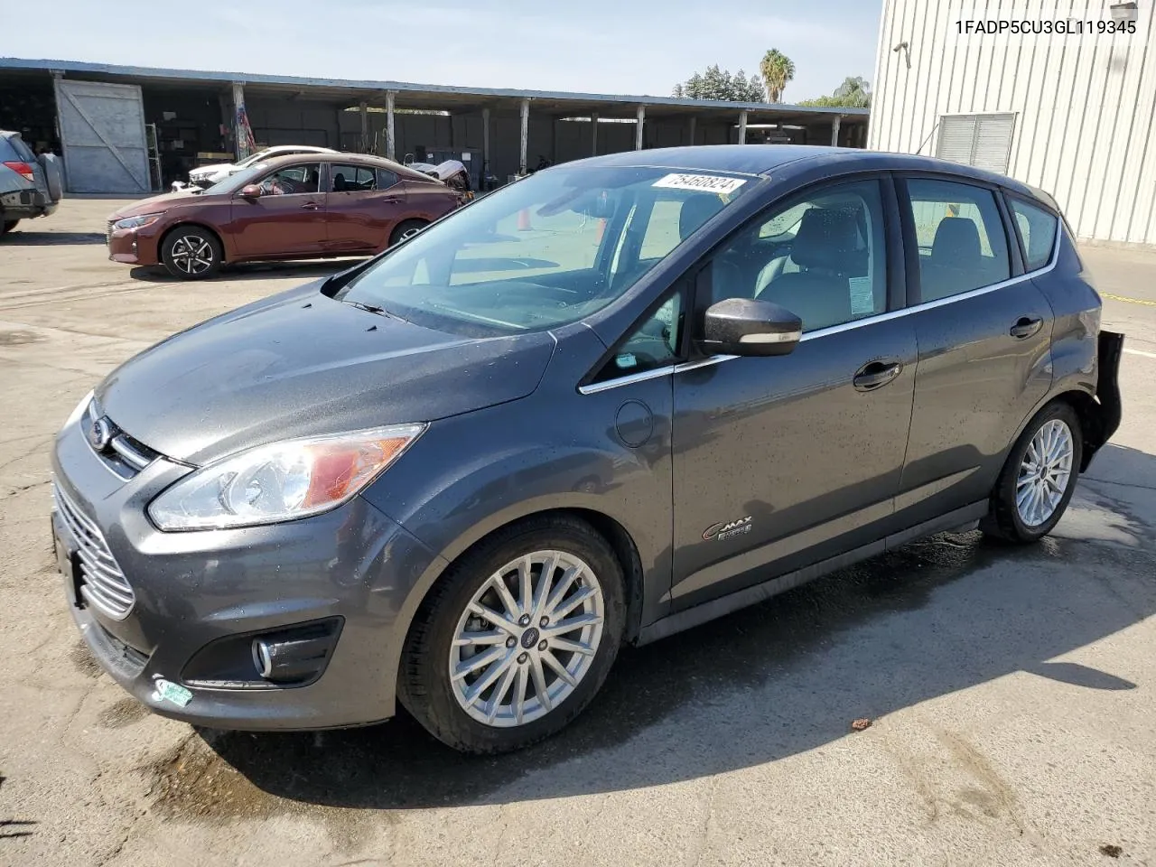 2016 Ford C-Max Premium Sel VIN: 1FADP5CU3GL119345 Lot: 75460824