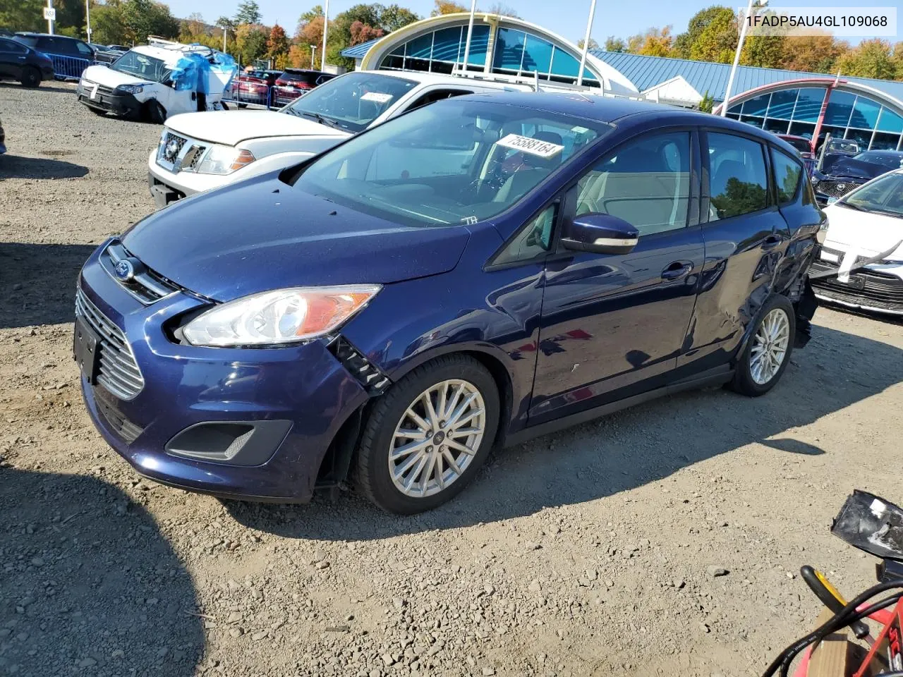 2016 Ford C-Max Se VIN: 1FADP5AU4GL109068 Lot: 75588164