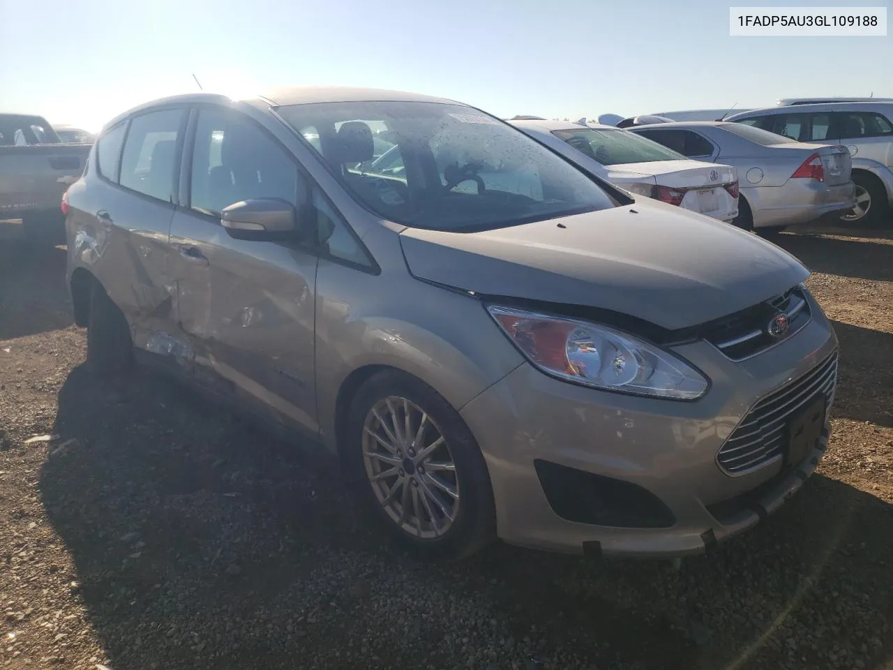 2016 Ford C-Max Se VIN: 1FADP5AU3GL109188 Lot: 75675154