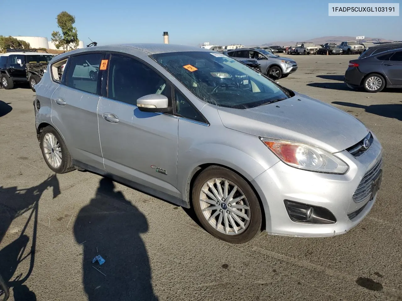 2016 Ford C-Max Premium Sel VIN: 1FADP5CUXGL103191 Lot: 76112864