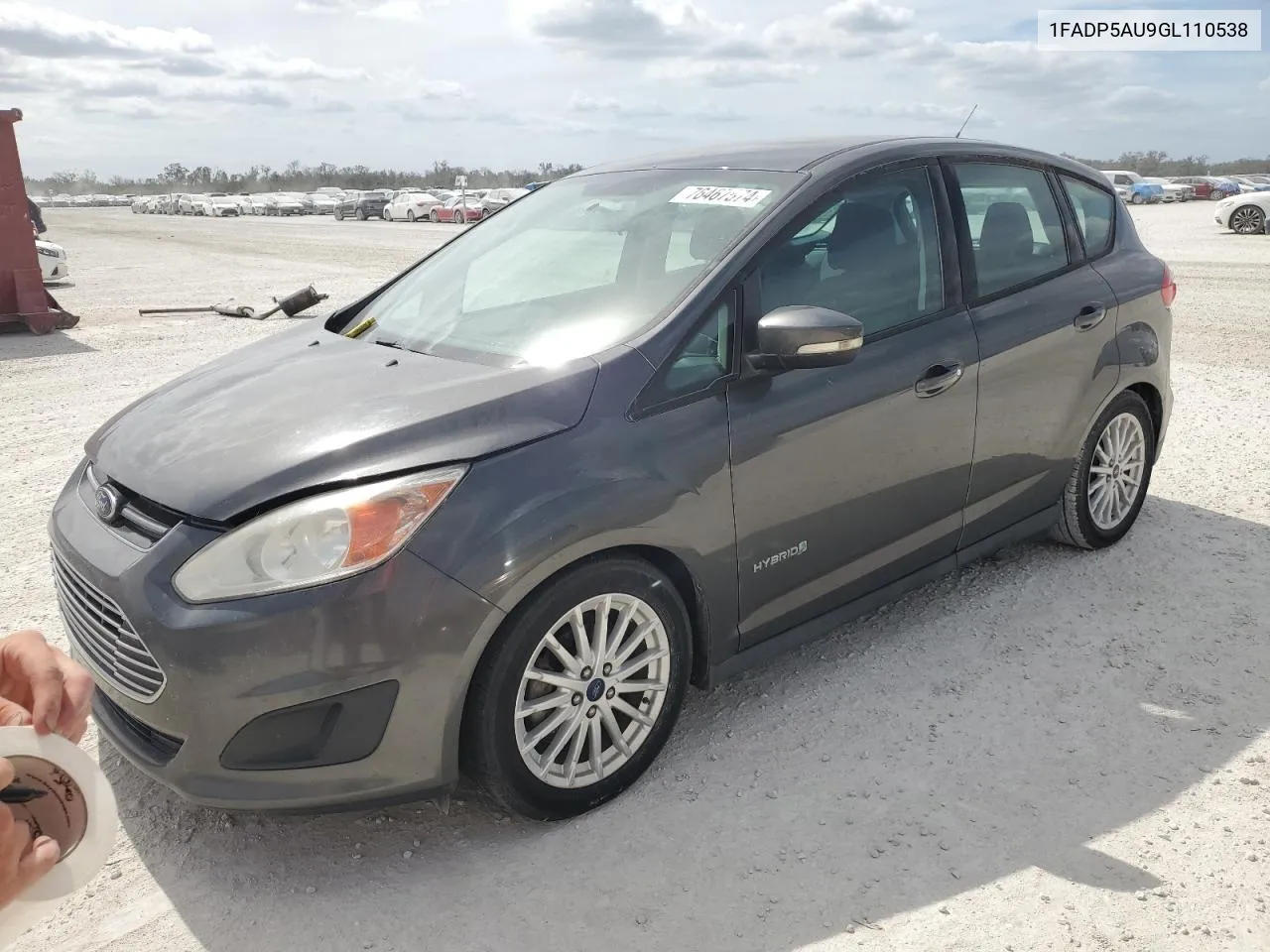 2016 Ford C-Max Se VIN: 1FADP5AU9GL110538 Lot: 76467574