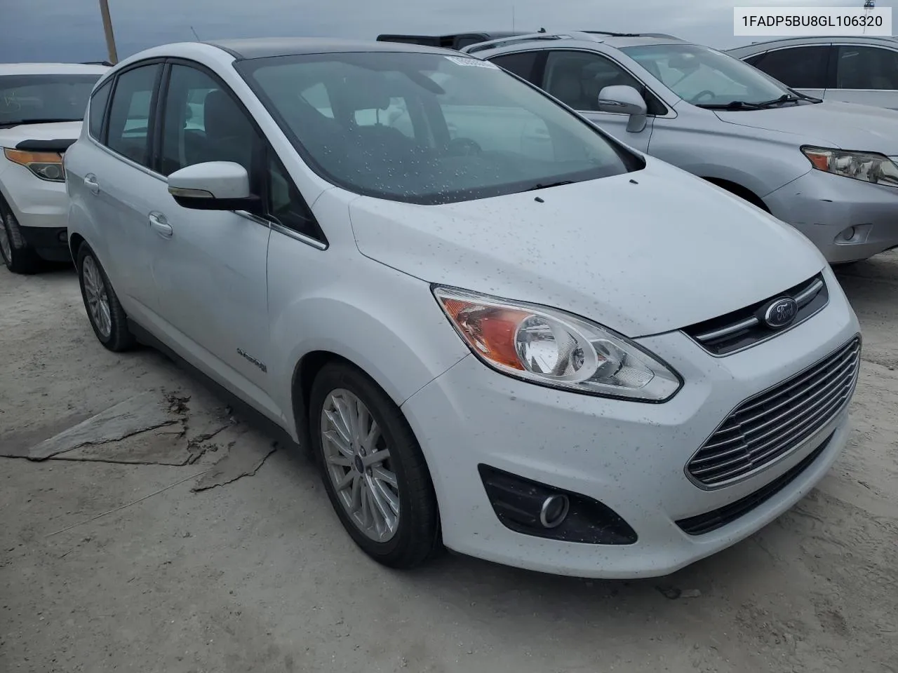 2016 Ford C-Max Sel VIN: 1FADP5BU8GL106320 Lot: 76555574